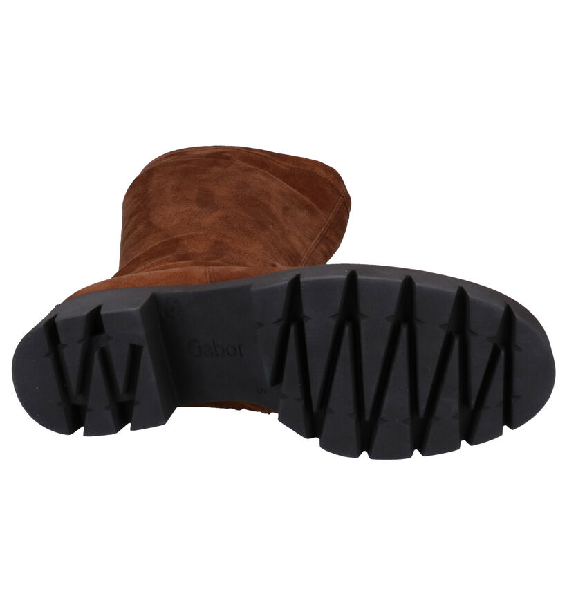 Gabor Best Fitting Cognac Laarzen in stof (297479)