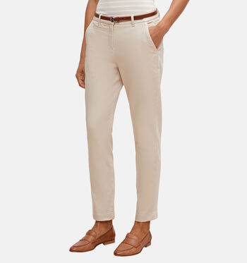 comma Pantalons Marron