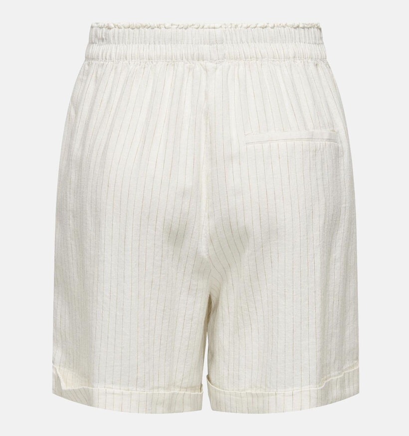 JDY Petra Linen HW Witte Short voor dames (342186)