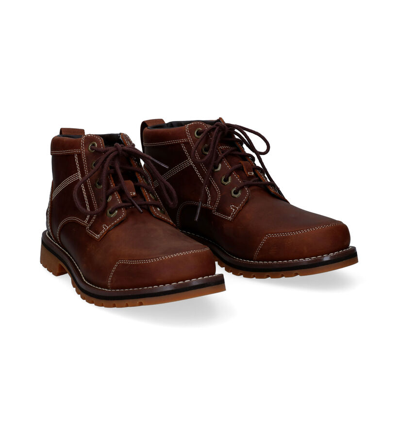 Timberland Larchmont Chukka Bottines en Brun en cuir (294313)