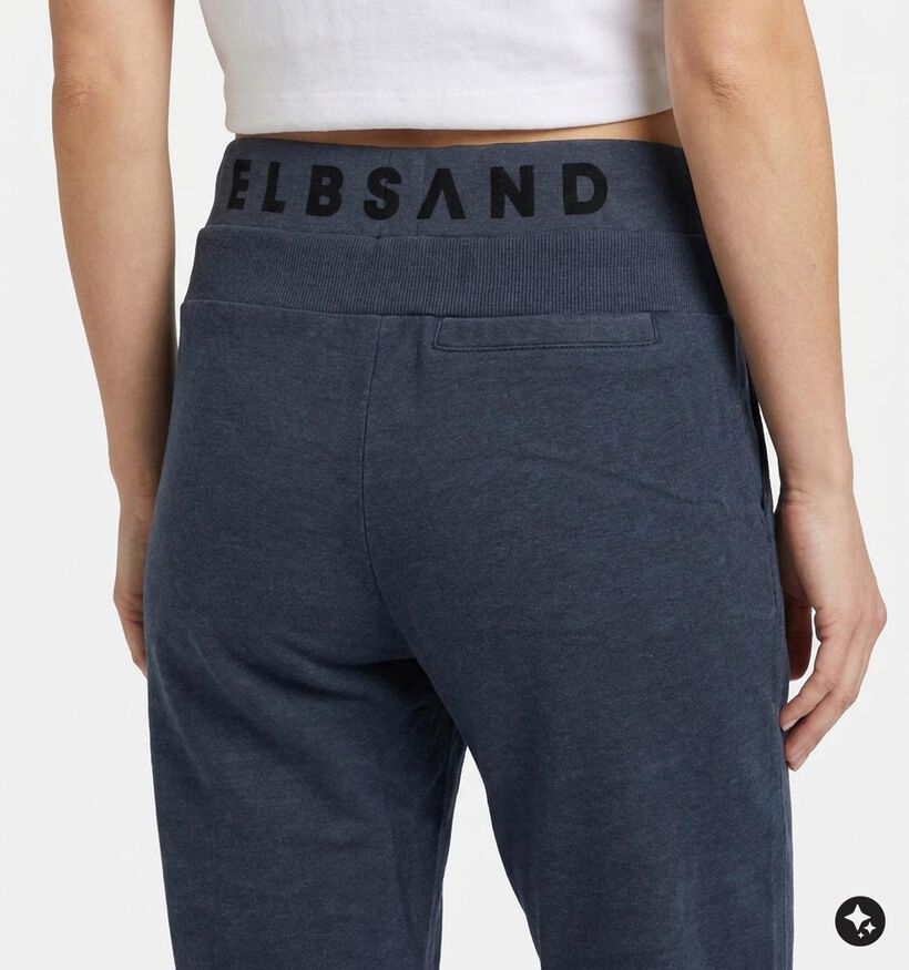 Elbsand Brinja Pantalon de jogging en Bleu fonc&eacute; pour femmes (381267)