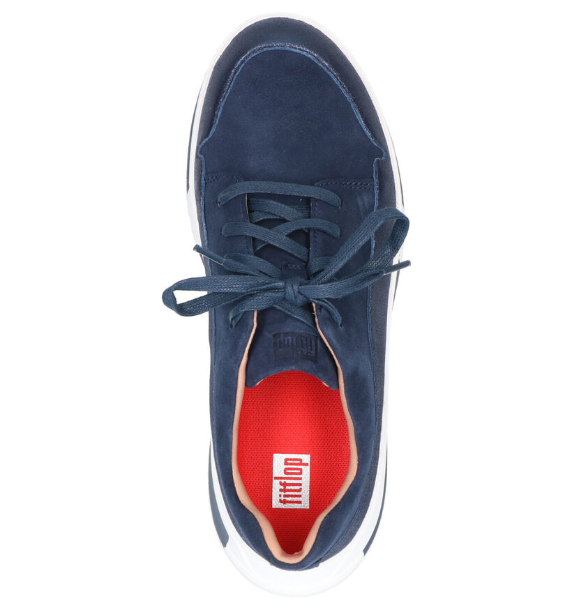 FitFlop Freya Witte Sneakers in daim (267624)