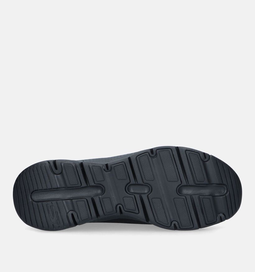 Skechers Arch Fit Baskets en Noir pour hommes (328061) - pour semelles orthopédiques
