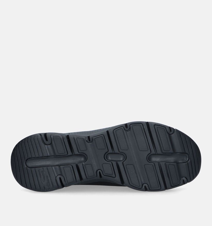 Skechers Arch Fit Baskets en Vert Olive pour hommes (340806) - pour semelles orthopédiques