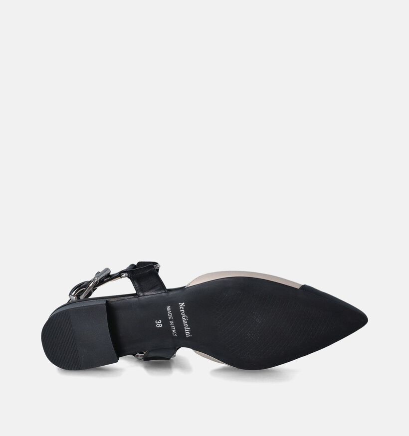 NeroGiardini Ballerines slingback en Noir pour femmes (355960)