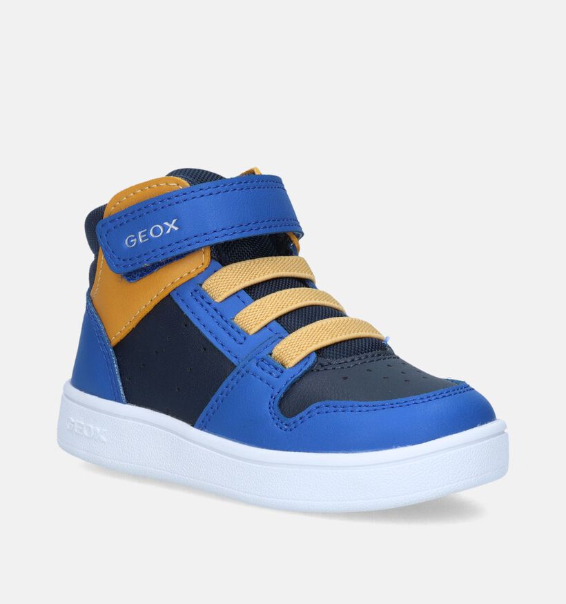 Geox Eclyper Blauwe Babyschoentjes voor jongens (344547) - geschikt voor steunzolen