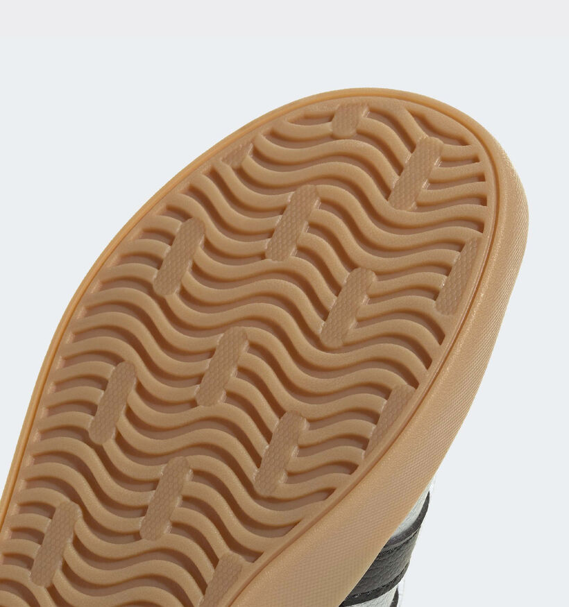 adidas VL Court Zilveren Lage Sneakers voor meisjes (366950) - geschikt voor steunzolen