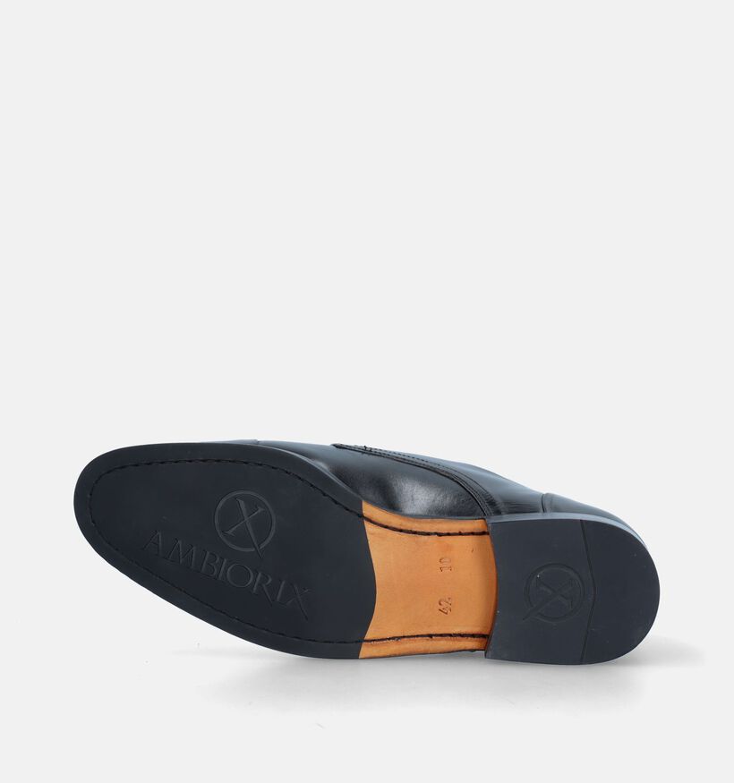 Ambiorix Basco Li Zwarte Geklede Veterschoenen voor heren (327730) - geschikt voor steunzolen