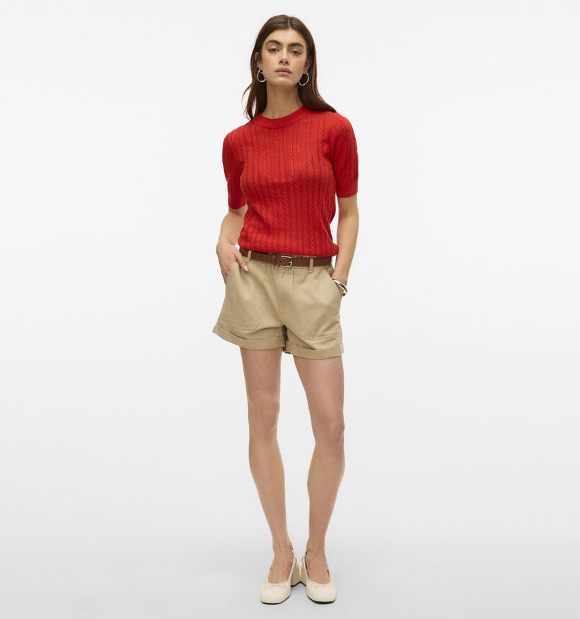 Vero Moda Morena Rode Trui voor dames (352159)