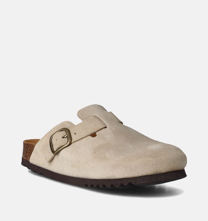 Scholl Fae Beige Slippers voor dames (357569)