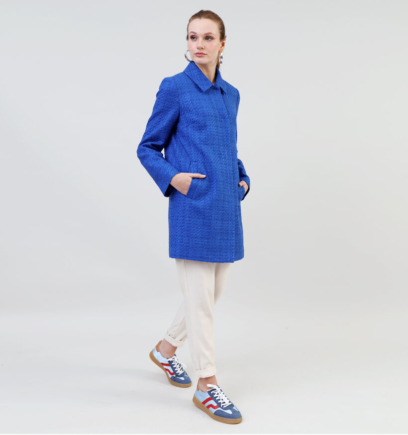 comma Manteau mi-long en Bleu pour femmes (337510)