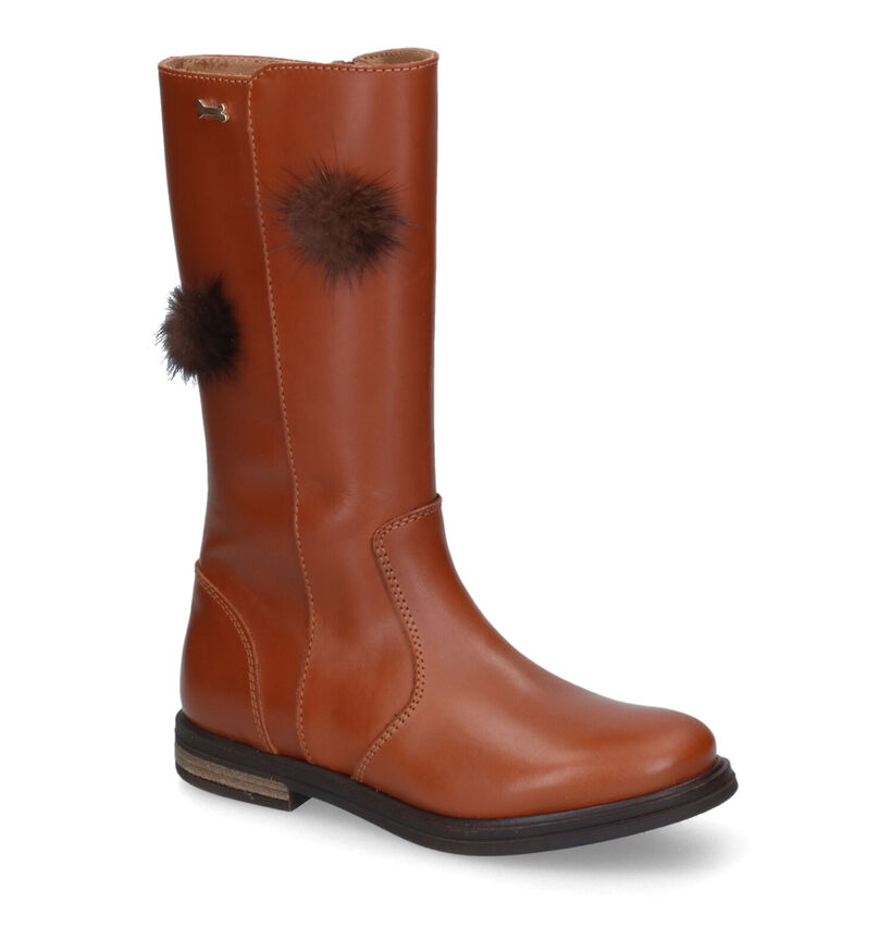 STONES and BONES Patil Bottes basses en Cognac pour filles (313920) - pour semelles orthopédiques