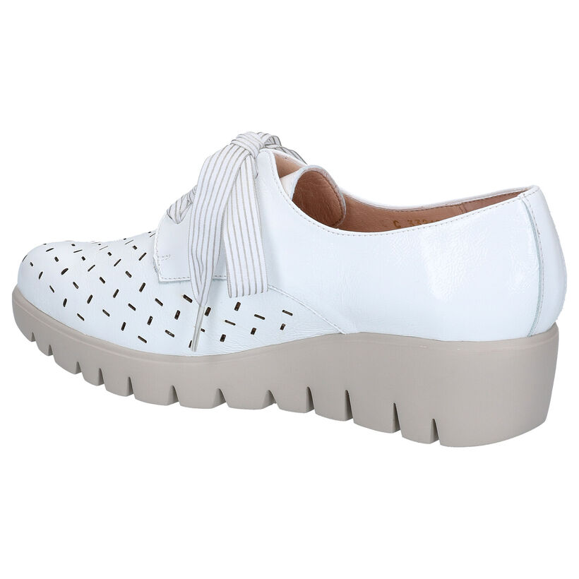Wonders Chaussures à lacets en Blanc en verni (274366)