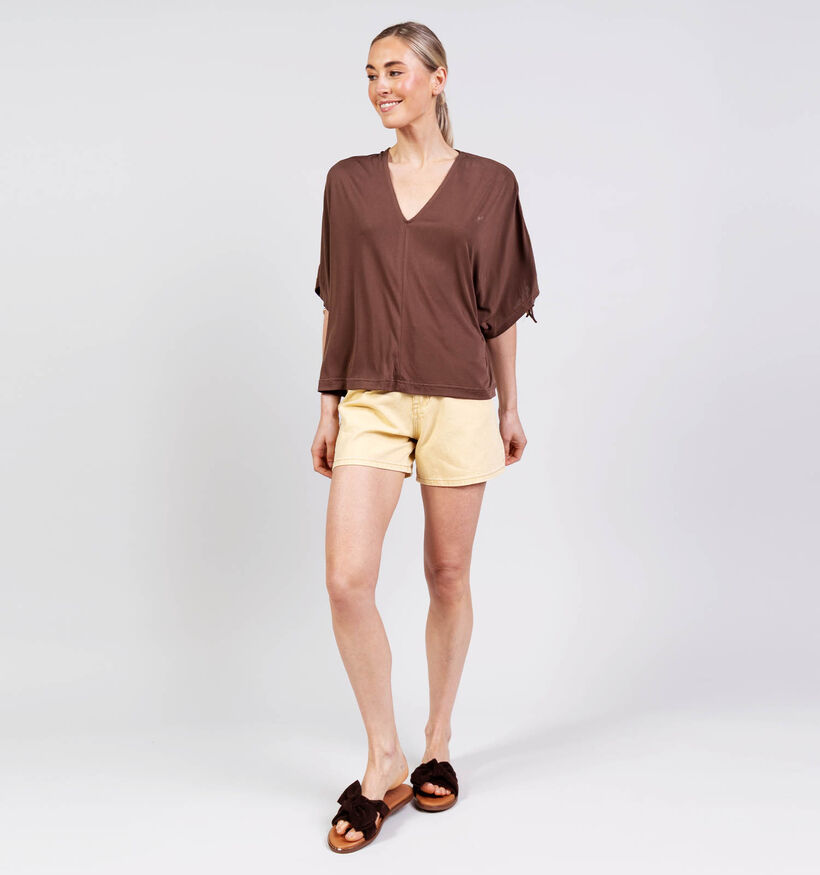 Orfeo Louka Bruine T-shirt voor dames (375186)