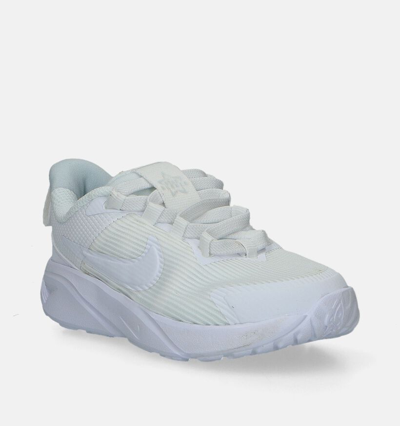 Nike Star Runner 4 Witte Sneakers voor meisjes, jongens (340368)