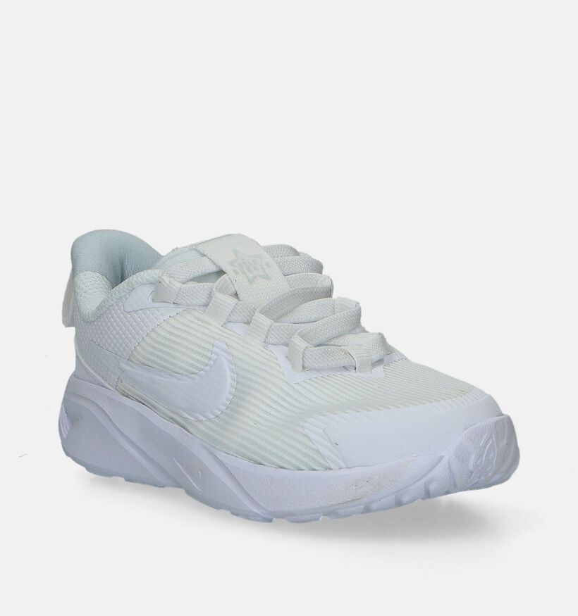 Nike Star Runner 4 Witte Sneakers voor jongens, meisjes (340368)