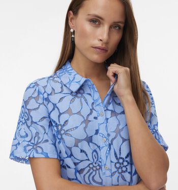 Vero Moda Blouses Blauw