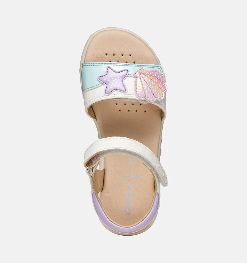 Geox Haiti Witte/Pastel Sandalen voor meisjes (368883)