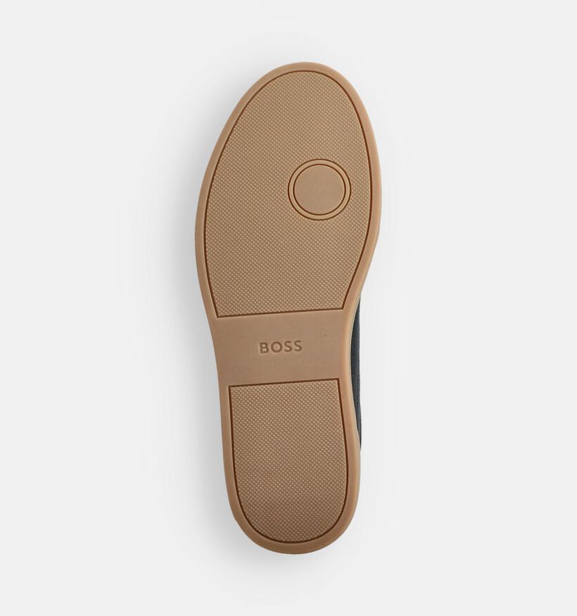 BOSS Kieran Tenn Zwarte Veterschoenen voor heren (361748) - geschikt voor steunzolen