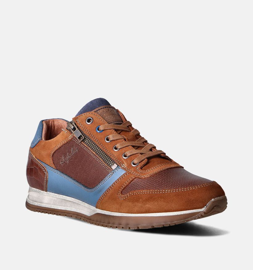 Australian Browning Widht H Cognac Veterschoenen voor heren (353979) - geschikt voor steunzolen