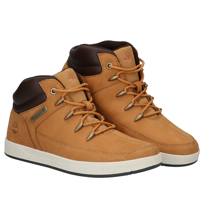 Timberland Davis Square Hiker Naturel Bottines in nubuck (277734)