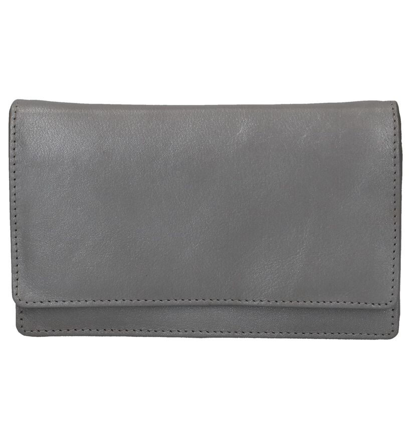 Euro-Leather Portefeuille en Noir en cuir (310399)