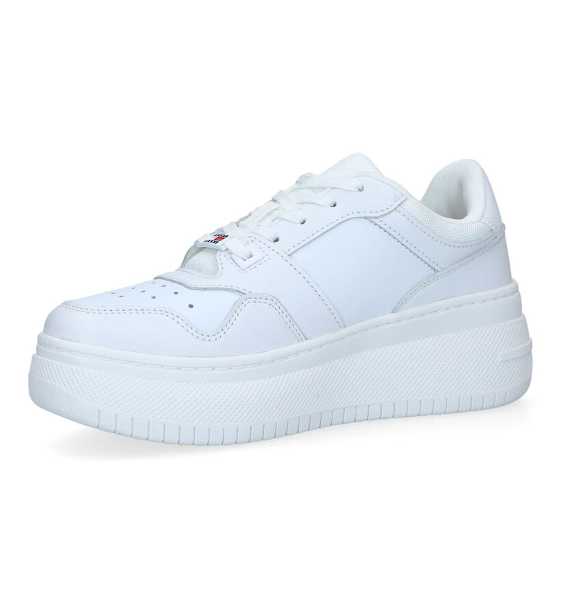 Tommy Hilfiger Retro Flatform Witte Sneakers voor dames (320988)