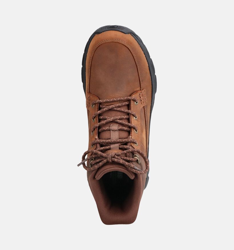 Skechers Hands Free Slip-Ins Respected 2.0 Orson Chaussures de randonn&eacute;e en Marron pour hommes (378009)