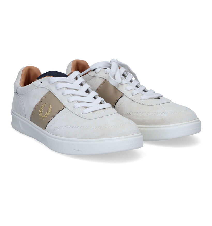 Fred Perry Beige Veterschoenen voor heren (309468)