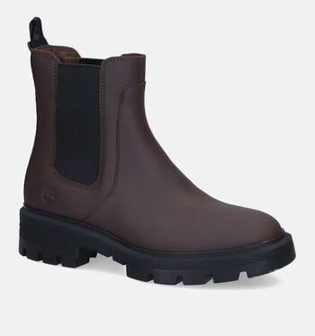 Timberland Chelsea High Boots d. brown full grain