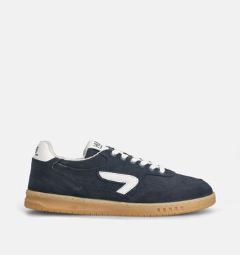 HUB Sneakers Beige/Bruin/Blauw/Groen