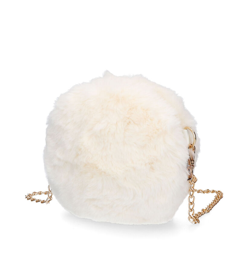 Dolce C. Ecru Crossbody Tas in stof (311374)