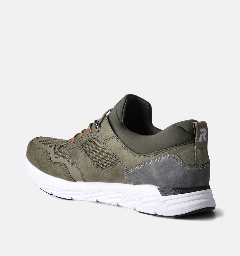 Rieker Kaki Veterschoenen voor heren (354839) - geschikt voor steunzolen