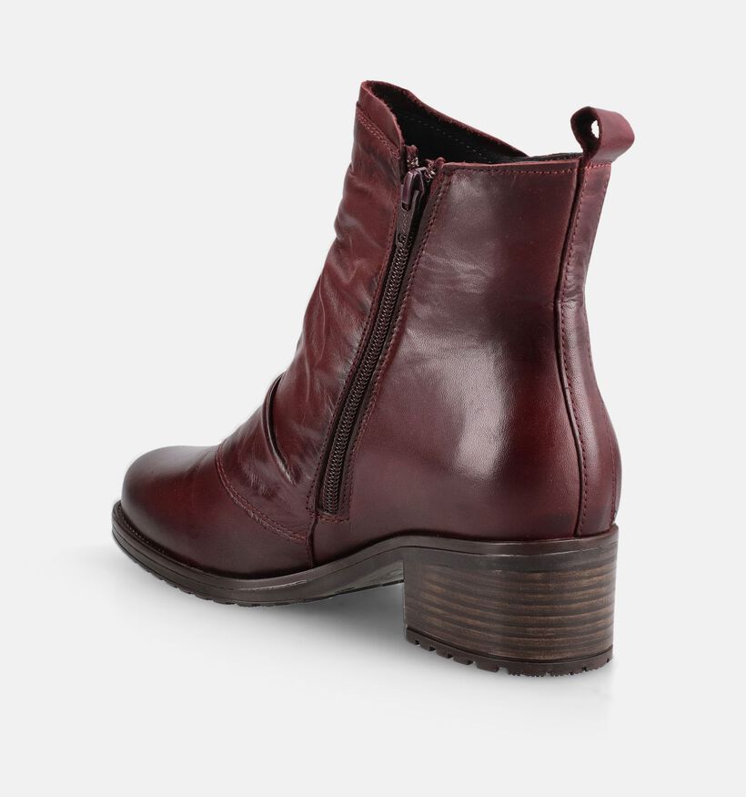 Miz Mooz Joana Bottines en Bordeaux pour femmes (381365)