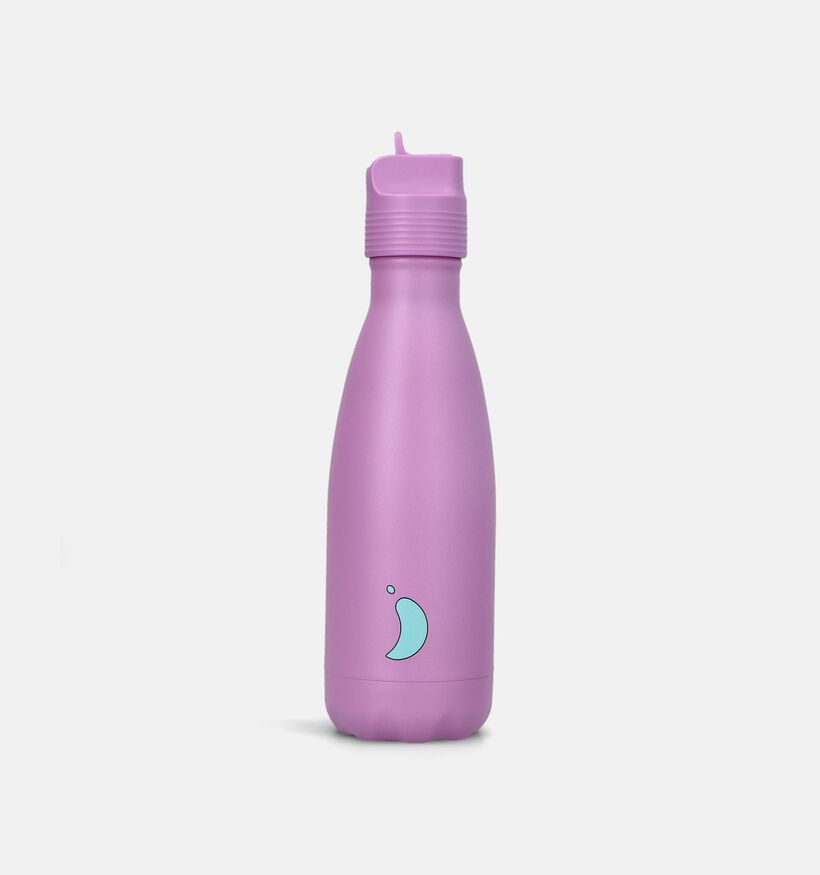 Chilly's Kids Bottle Gourde en Violet 350ml pour gar&ccedil;ons, filles (381609)