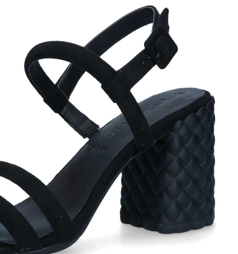 Tamaris Zwarte sandalen voor dames (322343)