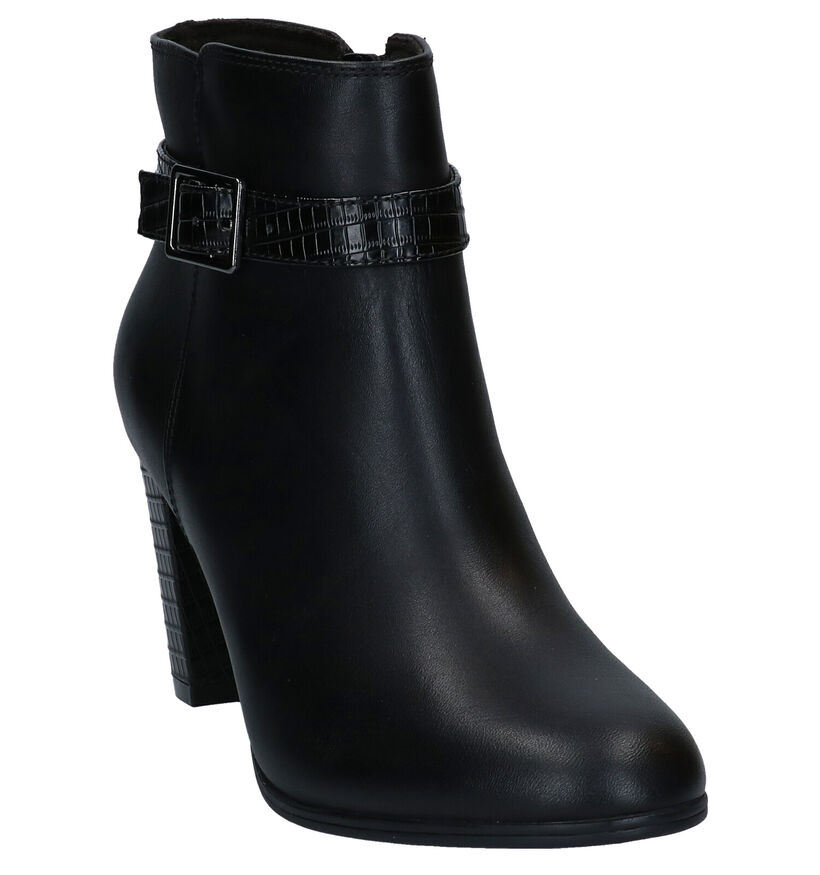 Clarks Alayna Juno Bottillons en Noir en cuir (280231)