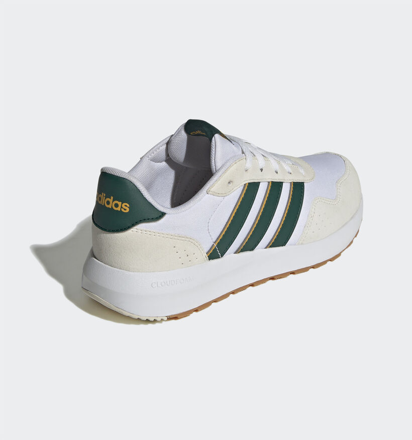 adidas Run 60s J Baskets en Blanc pour filles, garçons (343236)