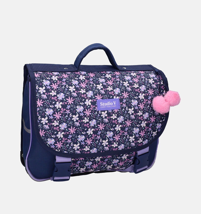 Studio V Cartable en Bleu fonc&eacute; pour filles (375043)