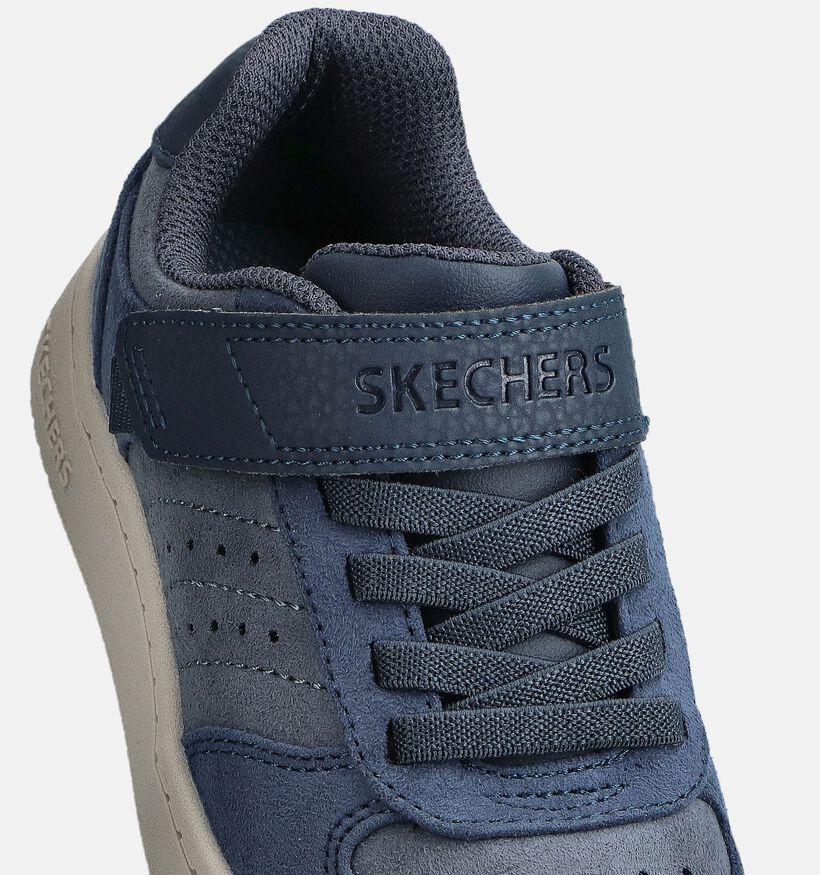 Skechers Quick Street Smooth Avenue Donkerblauwe sneakers voor jongens (366305)