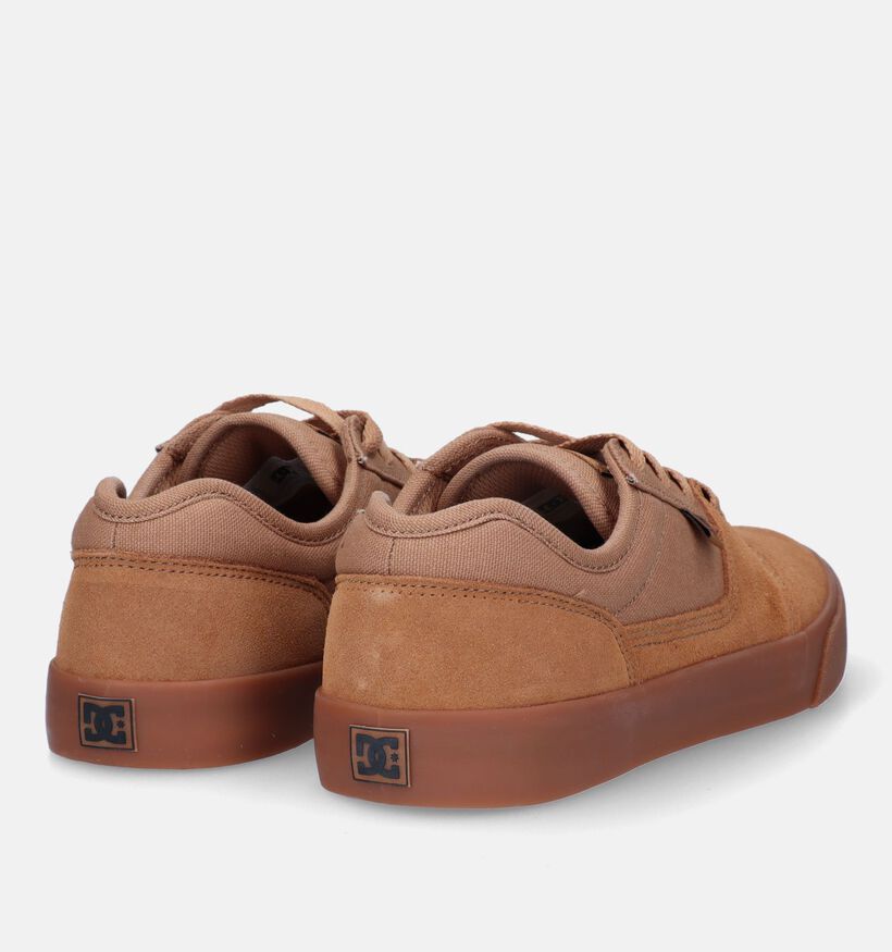 DC Shoes Tonik Baskets en Brun pour hommes (326516) - pour semelles orthopédiques