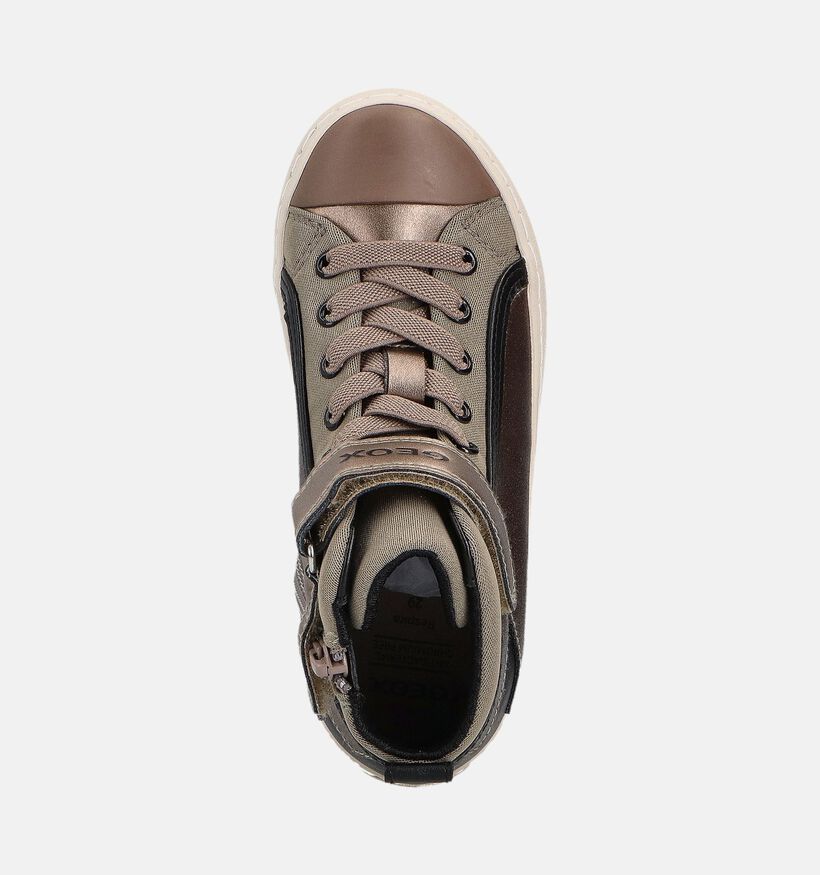 Geox Kalispera Chaussures hautes en Beige pour filles (360384) - pour semelles orthopédiques