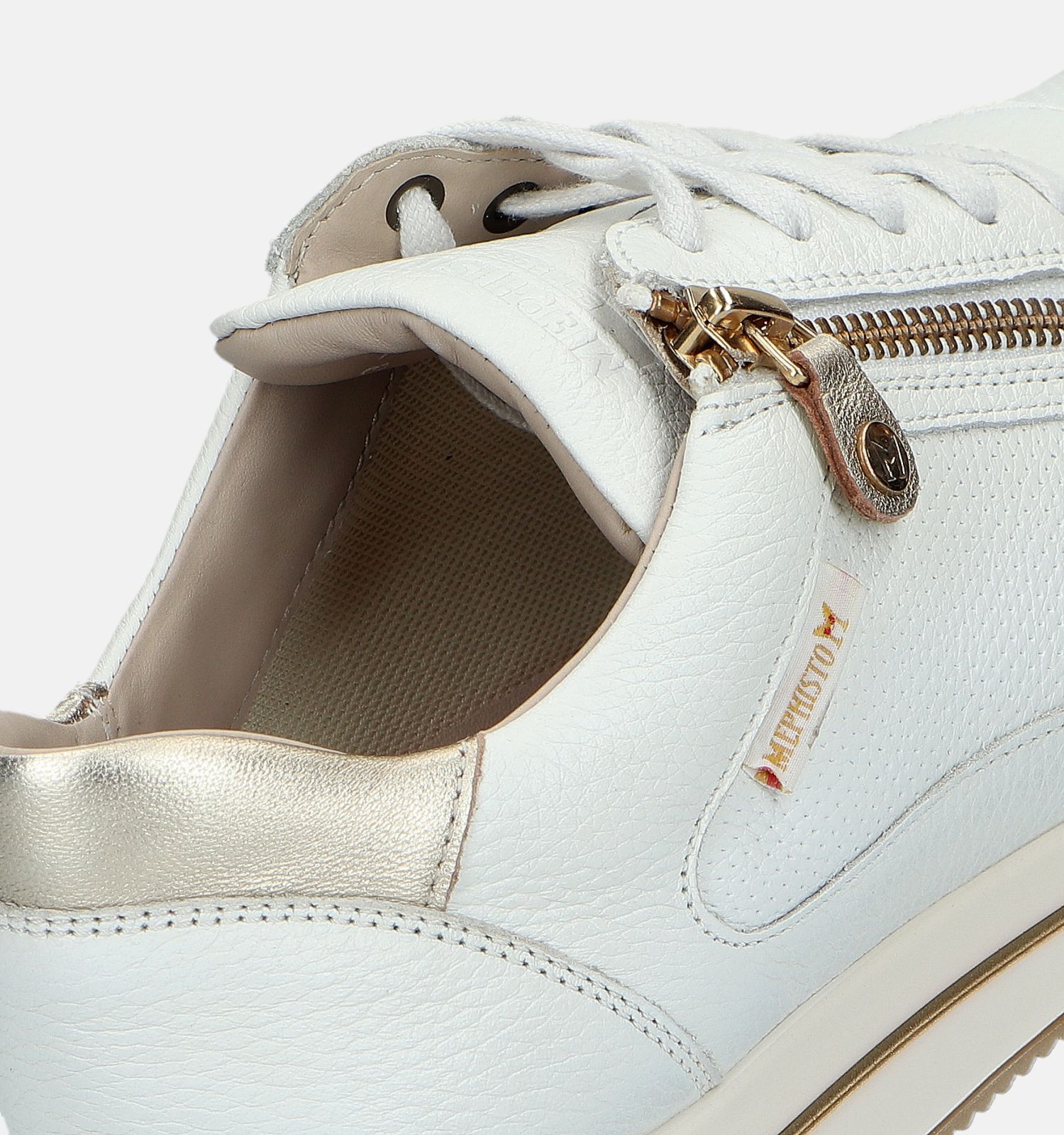 Mephisto Leenie Witte Sneakers Dames Sneakers Online op TORFS.BE