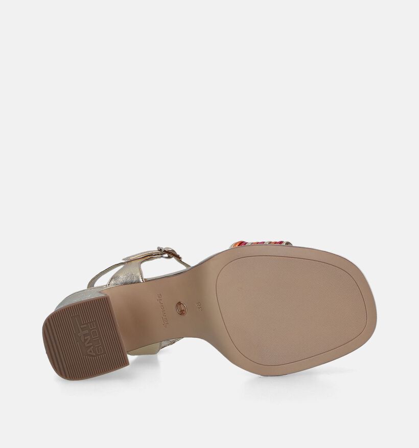 Tamaris Gouden Sandalen Met Blokhak voor dames (338320)