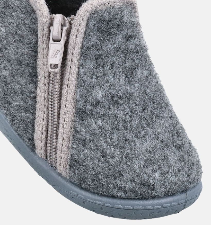 Milo & Mila Xadag Pantoufles pour b&eacute;b&eacute; en Gris pour filles, gar&ccedil;ons (381154) - pour semelles orthop&eacute;diques