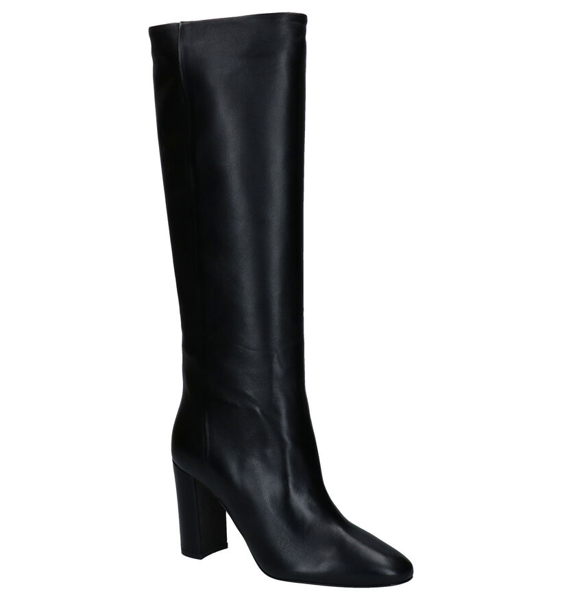 Via Limone Bottes hautes en Noir en cuir (281552)