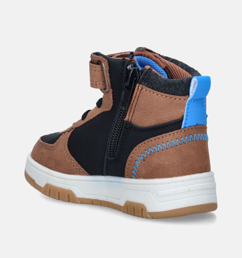 Milo & Mila Cognac Babyschoenen voor jongens (347151)