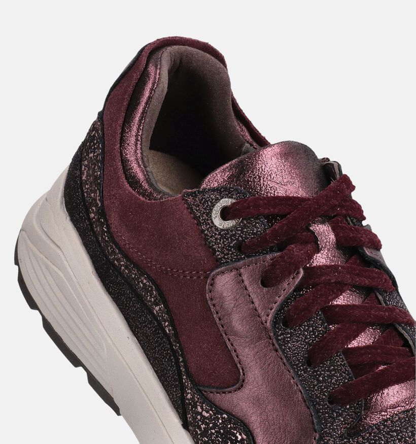 Xsensible Golden Gate Bordeaux Sneakers voor dames (377665) - geschikt voor steunzolen