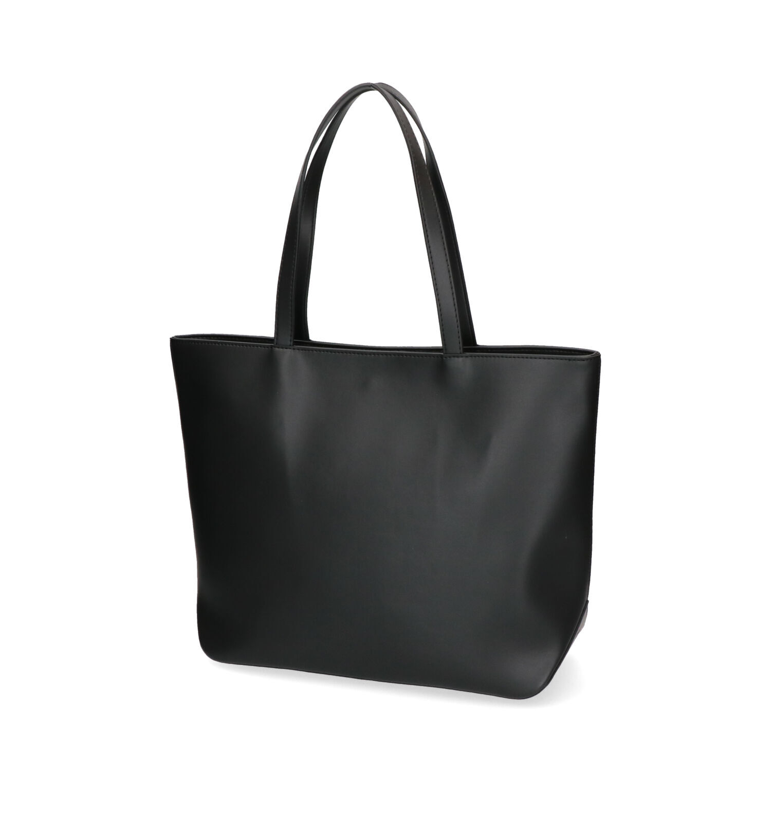 Crinkles Zwarte Shopper Tas Dames Shoppers Online op TORFS.BE