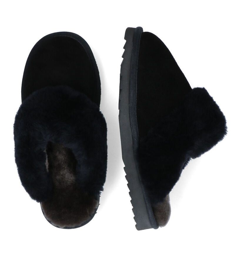 Warmbat Flurry Pantoufles en laine en Cognac pour femmes (329908)